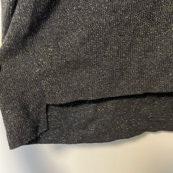 Eileen Fisher Black Sparkle Women's Sweater - Picture 5 of 7